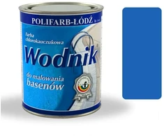 Vodnik dažai baseinams tvenkiniams 0,8 mėlyna šviesi