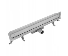 Vogi sieninis linijinis latakas 60 cm, plonas sifonas Dn50, plienas
