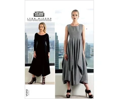 Vogue Patterns V1312 dydis F5 16-18-20-22-24 suknelė