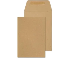 Vokai 98 x 67 mm, 80 gsm, maniliniai, su klijais - 100 vnt.
