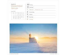Vokietija Kunth atvirukų kalendorius 2025: aukštos kokybės stalo kalendorius su 53 svajingais atvirukais (taip pat skirtas pakabinti)