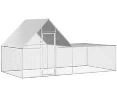 Voljeras viščiukams, 4x2x2m, galvanizuotas plienas