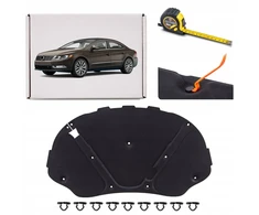 Volkswagen Cc 2008-2016 variklio dangčio garso izoliacija 3c8863831a + spaustukai