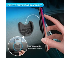 Volport 2 vnt. mobiliųjų telefonų laikiklis automobiliui, skirtas popsocket su 3m lipduku, silikoninis laisvų rankų įrangos telefono laikiklis automobiliui, skirtas prietaisų skydeliui ir priekiniam stiklui, suderinamas su išmaniaisiais telefonais, planše