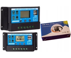 Volt Efektyvus saulės Pwm valdiklis Usb 12/24v 30