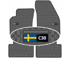 Volvo C30 2007-2012 Prismat automobiliniai kilimėliai + Emblema