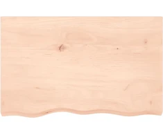 Vonios kambario stalviršis, 80x50x(2-4) cm, medienos masyvas