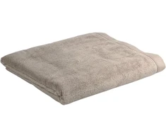 Vonios rankšluostis, smėlio spalvos, 100% medvilnė, svoris 580 g/m², matmenys 100 x 150 cm