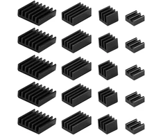 Voogenzek Aliuminio Aušintuvų Rinkinys Raspberry Pi 4 (20 vnt.)