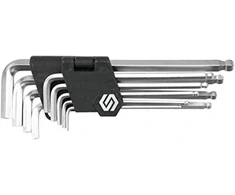 Vorel 56475 Šešiakampiai Raktai su Rutuliniu Galu 9vnt 2.5-10mm Crv