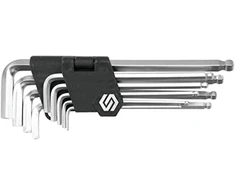 Vorel 56475 Šešiakampiai Raktai su Rutuliniu Galu 9vnt 2.5-10mm Crv