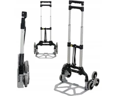 Vorel laiptinis vežimėlis, transportinis, sandėliavimo, sulankstomas, 70 kg
