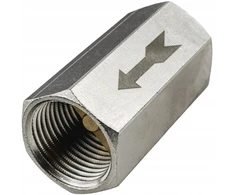 Vorfal atbulinis linijinis kompresoriaus sklendė 1/4" 15 bar 40 mm