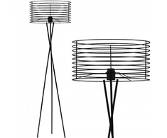 Vrlamps pastatomas loft stiliaus modernus juodas vielinis šviestuvas Led E27 Moris