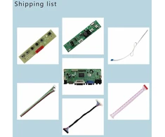 Vsdisplay dvi vga audio lcd valdiklio plokštė skirta 21.5" 23" lm215wf4-tle8 lm230wf5-tld1 lc230eue-tda1 1920x1080 30pin lcd ekranui