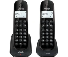 Vtech Cs1451 Dect belaidis telefonas su 2 rageliais, atsakikliu, laisvų rankų funkcija, skambinančiųjų blokavimu, skambinančiojo atpažinimu / skambinimo funkcija, apšviestas ekranas, Eco režimas, žema radiacija