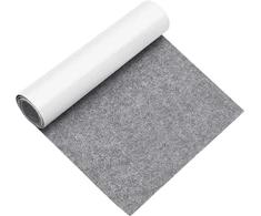 Fotelis Vueinrg veltinis lipnus, parduodamas metrais, 2 mm veltinio slystukai, lipnus veltinio kilimėlis 30 x 200 cm, lipnios veltinio plokštės baldų slystukams kirpti, veltinis kėdėms, baldams, sofai (pilkas)