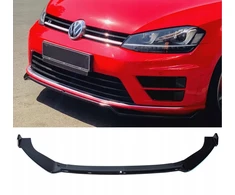 Vw Golf 7 Vii buferio lip spoileris Golf 7 juodas blizgus Abs