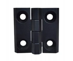 Vyris 50x50 metalo lydinio 4 skylės juodas Imatx