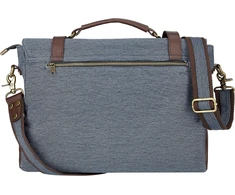 Vyriškas „cambridge Bags2go“ vintažinis retro krepšys per petį – krepšys per petį / kurjerio krepšys / verslo krepšys – nešiojamojo kompiuterio krepšys – verslo krepšys – nešiojamojo kompiuterio krepšys vyrams, mėlynas mišinys