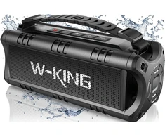 Kompiuterio kolonėlės W-king D8 Mini Bluetooth Garsiakalbis, 30w, 24h Baterija, Ipx6 Vandeniui