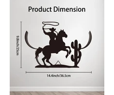 Wadorn Cowmen tualetinio popieriaus laikiklis, metalinis tualetinio popieriaus laikiklis su vakarietiškais kaubojais, montuojamas ant sienos papildomam tualetinio popieriaus rulonui, Cow Men, tualetinio popieriaus rulono laikiklis