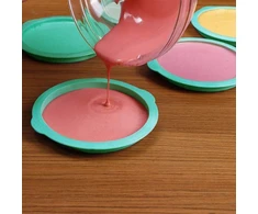 Webake silikoninių tortų formų rinkinys, apvalios sluoksniuoto torto kepimo formos, 5 vnt., 15 cm, silikoninė kepimo forma, nelimpanti danga, kepimo formos, picos forma