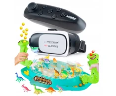 Webski Dovana po eglute Vr 3d akiniai 360+gamepad+arcade žaidimas Dino