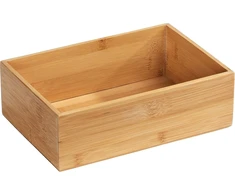 Wenko Bamboo Organiser Terra 3 skyrių - dėžutė daiktams, krepšelis voniai