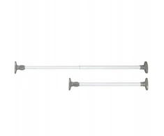 Wenko Metalinis drabužių strypas spintai, 47-80 cm, iki 20 kg