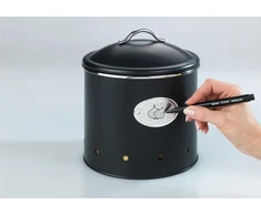 Wenko Nero maisto laikymo indas, 4l, juodas, su oro skylutėmis