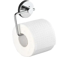 Wenko Vacuum-loc® sieninis tualetinio popieriaus laikiklis Milazzo, laikiklis tualetiniam popieriui vonioje ir Wc, chromuotas metalas, 13,5 x 17,5 x 16 cm
