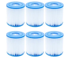 Wessper baseino filtras, skirtas Intex 28601 28602 tipo H baseino siurbliui, 6 vnt.