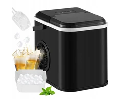 Wessper Bedee elektrinis ledo gaminimo aparatas 12kg/24h 105w greitas ledo gaminimas