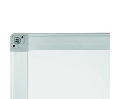 Whiteboard lenta - 105 x 75 cm, su aliuminio rėmu ir dėklu rašikliams, melamino paviršius
