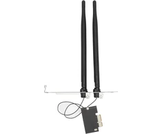 Wi-fi kortelė Pcie belaidžio Wi-fi tinklo adapterio kortelė stacionariam kompiuteriui Windows 8/10/11, 2.4g 5g 867mbps dviejų dažnių 5g tinklo kortelė (nuimama antena)