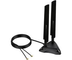Šakotuvas Wifi 6e 5.8ghz 2.4ghz 5ghz Rp-sma antena su magnetiniu pagrindu