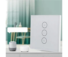 Wifi jutiklinis stiklinis roletų jungiklis, Smart Life