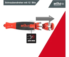 Wiha Liftup 25 Atsuktuvų ir antgalių rinkinys, 12 vnt.