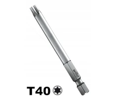 Wiha Torx T40 x 90mm 1/4" profesionalus antgalis