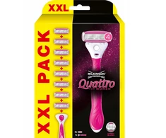 Wilkinson Sword Wilkinson Quattro for Women 8x Skustuvo galvutės + Rankena