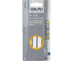 Wilpu T formos (t) siaurapjūklio geležtės medienai T101ao Hc 12 K, 5 vnt.