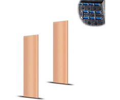 Wjuan 105mm x 20mm x 3mm metalinis vario bėgelis, puikus laidumas, didelio grynumo vario lakštas, lengvai apdirbama vario plokštė, įrangos laidai