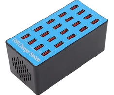 Wlx-a5+ 100w usb šakotuvo įkroviklis su 20 prievadų, sieninis maitinimo šaltinis su daugialype apsauga, greito įkrovimo stotelė, išmanusis usb įkroviklis elektroniniams prietaisams