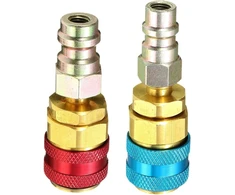 Wobekuy žemo slėgio prailginimo adapteris R134a freono greito sujungimo adapteris automobilių oro kondicionavimo priedai