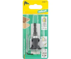Wolfcraft Grąžtas su įgilinimu, skersmuo 20 mm, su gylio ribotuvu, skirtas medžiui