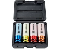 Wolfcraft Raktų galvučių rinkinys aliuminio ratlankiams 1/2" Rodcraft Rs414wp