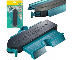 Wolfcraft šablonas plokščių formoms 13cm matuoklis šablonas atkartojimui