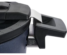 Woll Active Lite troškintuvas su Active Lite dangčiu, skersmuo 24 cm, aukštis 9 cm, 3,8 litro, su 2 šoninėmis rankenomis, tinka keraminiams, dujiniams, elektriniams, halogeniniams paviršiams - netinka indukcinėms viryklėms, lietas