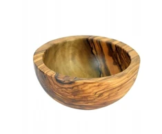 Woodenthick alyvuogės medienos dubuo, 10 cm